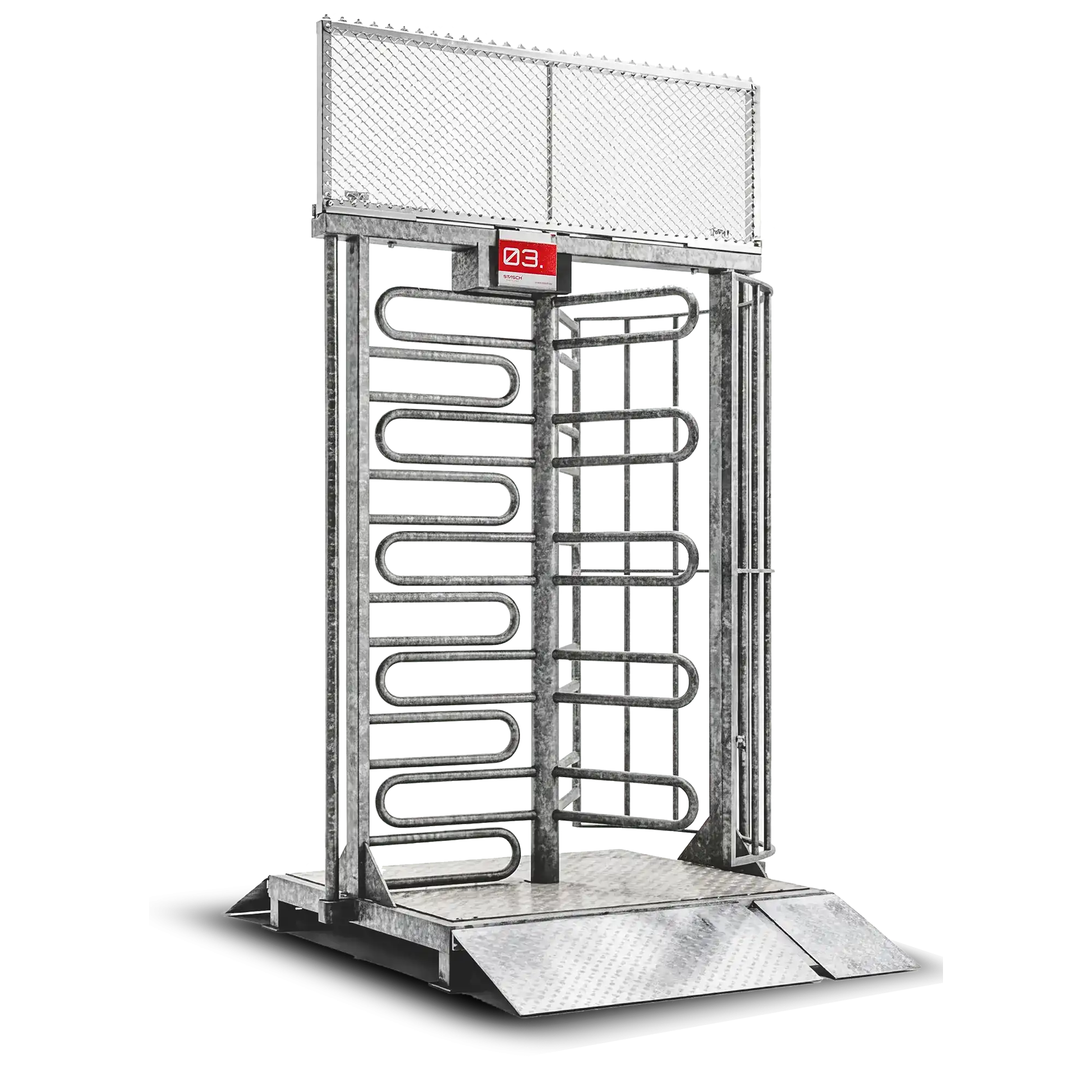 The S_Turn is a full-height turnstile