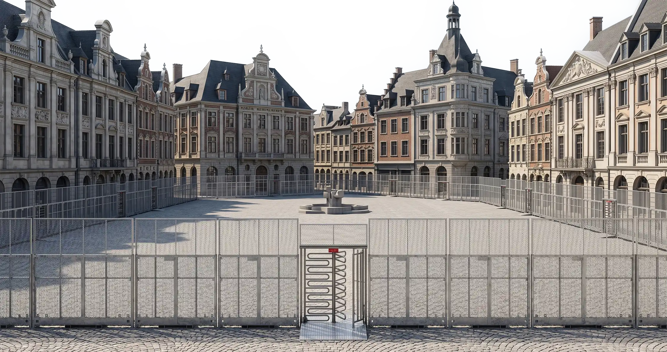 Securing a building by Stasch