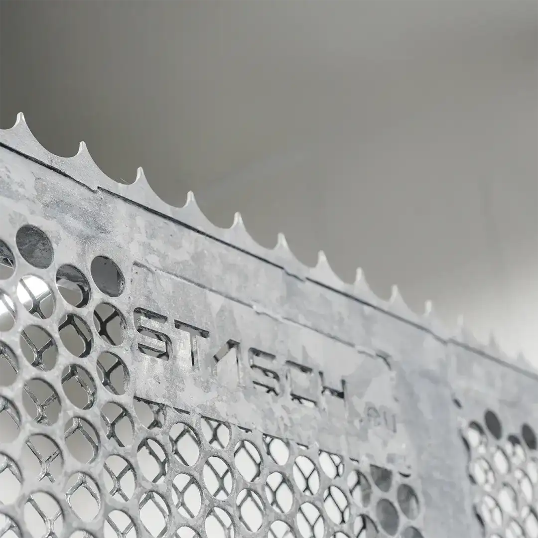 Impenetrable sheet metal.