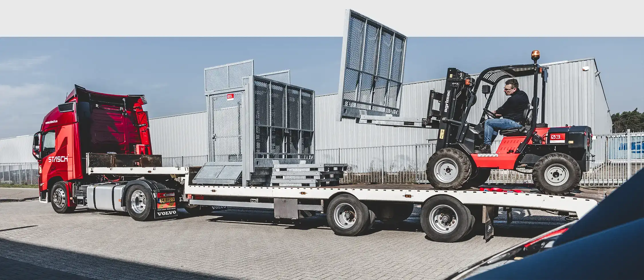 In-house transport with fast installation